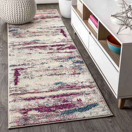 Contemporary POP Modern Abstract Runner Rug