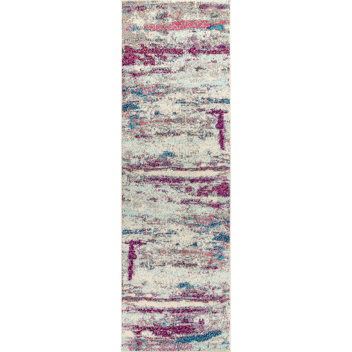 Contemporary POP Modern Abstract Runner Rug