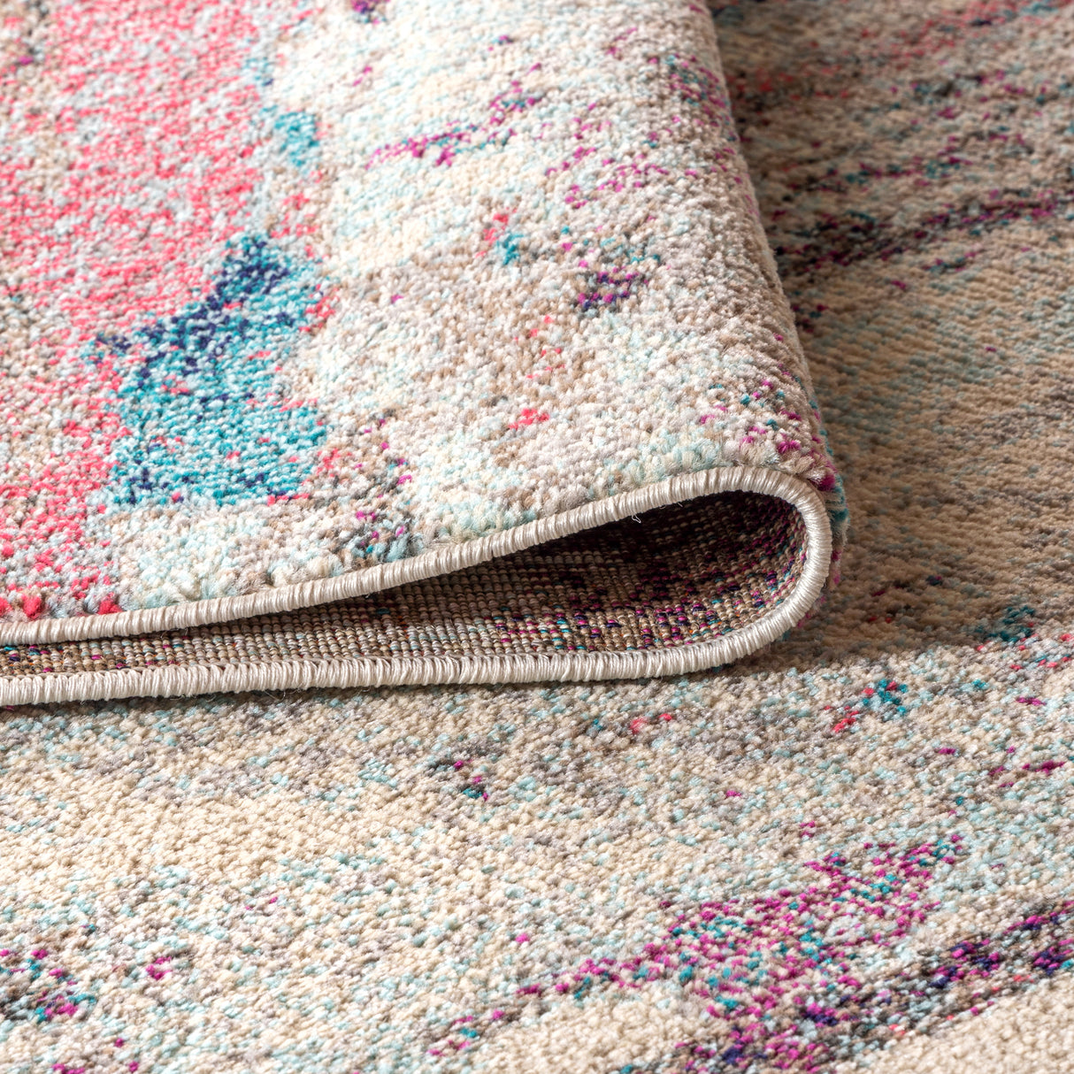 Contemporary POP Modern Abstract Runner Rug