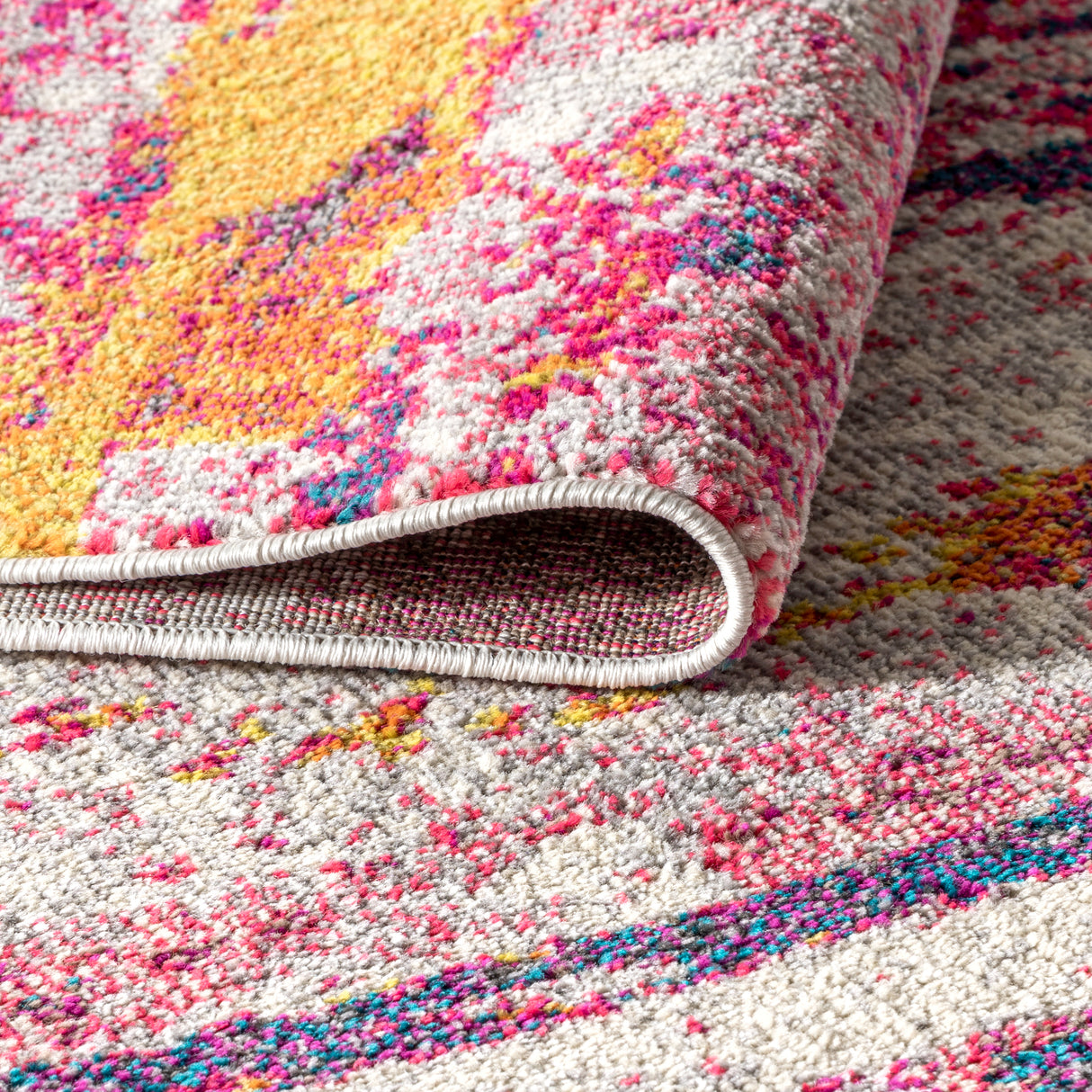 Contemporary POP Modern Abstract Runner Rug