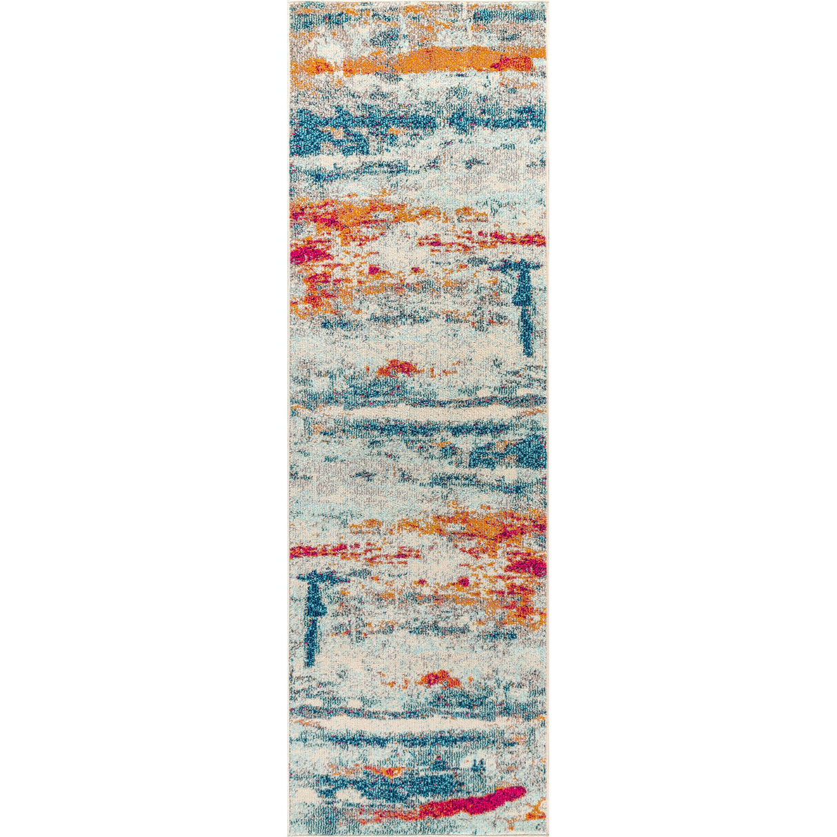 Contemporary POP Modern Abstract Runner Rug