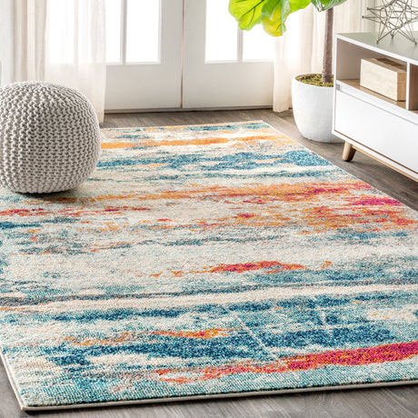 Contemporary-POP-Modern-Abstract-Area-Rug-Area-Rugs