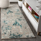 Contemporary-POP-Modern-Abstract-Vintage-Faded-Runner-Rug-Runner-Rugs