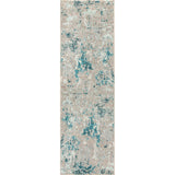 Contemporary POP Modern Abstract Vintage Faded Runner Rug