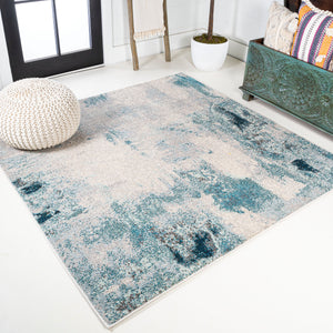 Contemporary-POP-Modern-Abstract-Vintage-Square-Area-Rug-Area-Rugs