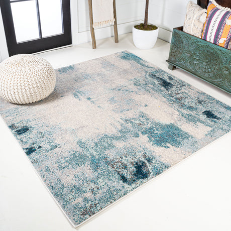 Contemporary-POP-Modern-Abstract-Vintage-Square-Area-Rug-Area-Rugs