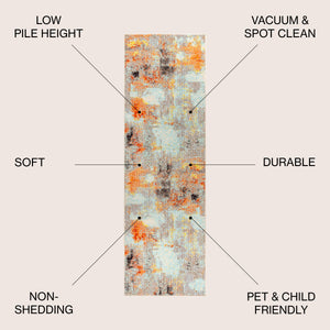 Contemporary POP Modern Runner Rug