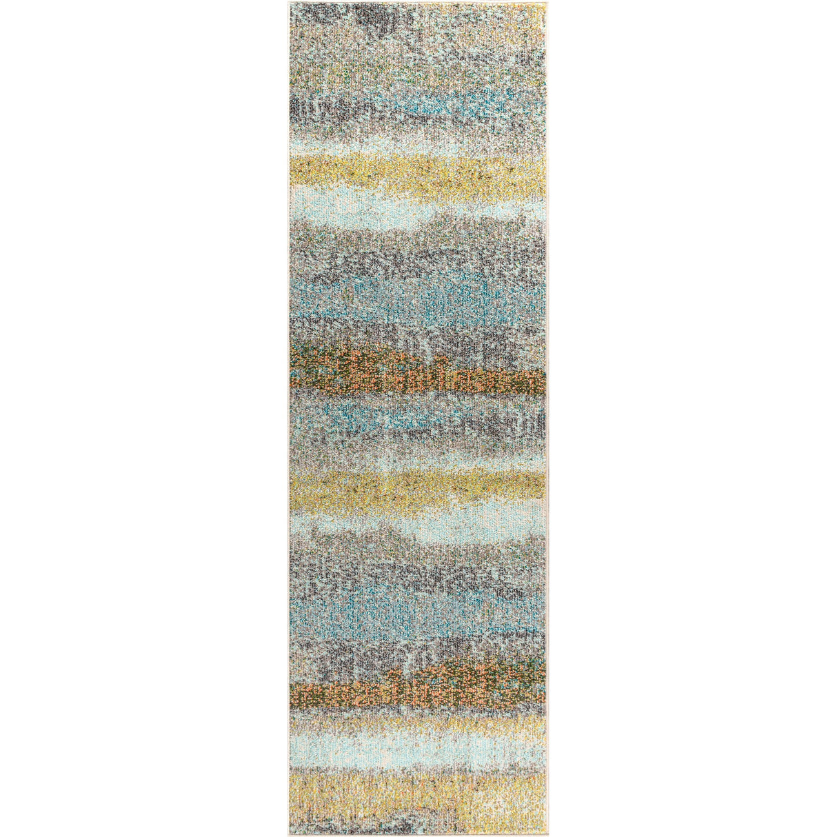 Contemporary POP Modern Abstract Vintage Runner Rug