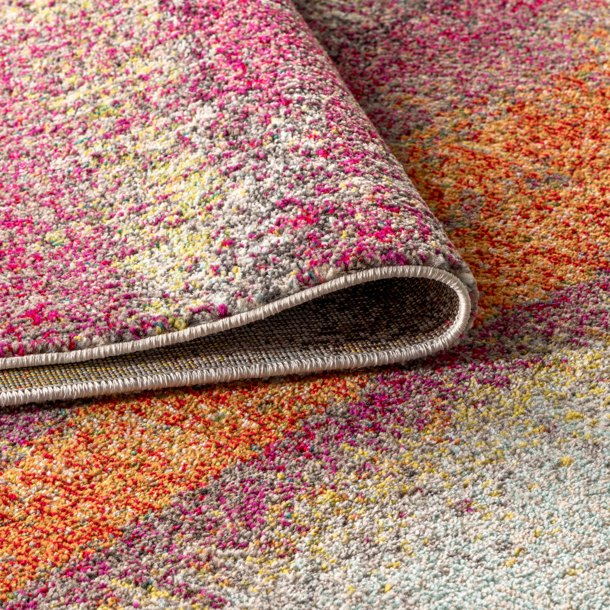 Contemporary POP Modern Abstract Vintage Runner Rug