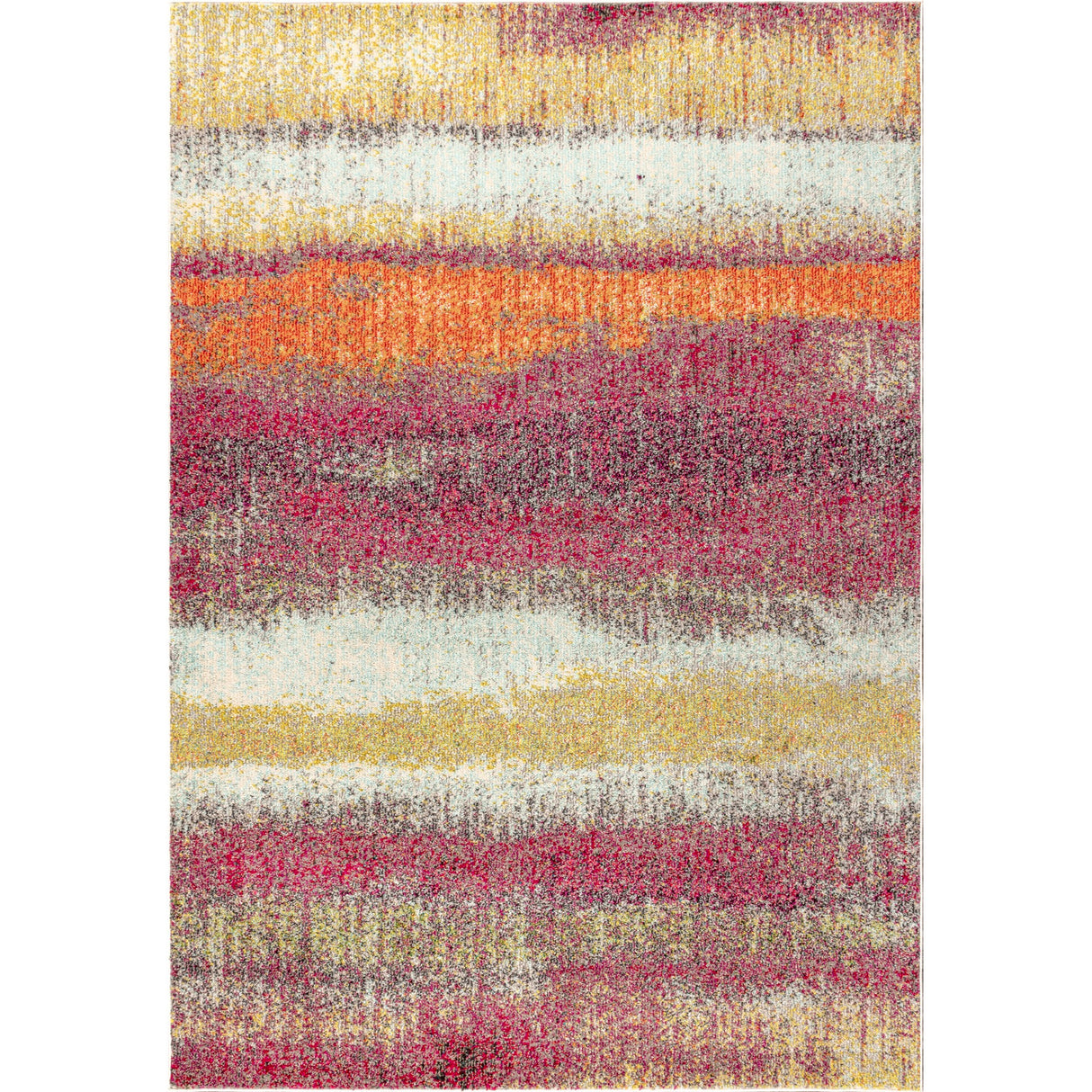 Contemporary POP Modern Abstract Vintage Runner Rug