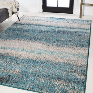 Contemporary POP Modern Abstract Vintage Runner Rug