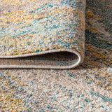 Contemporary POP Modern Abstract Vintage Waterfall Runner Rug