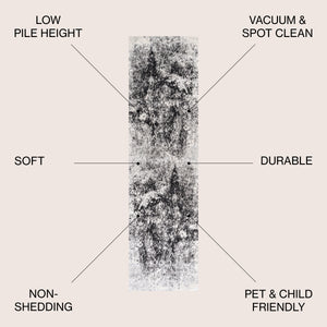 Dune Modern Abstract Runner Rug