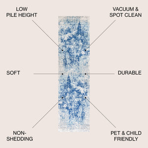 Dune Modern Abstract Runner Rug