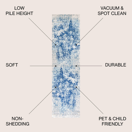 Dune Modern Abstract Runner Rug