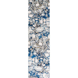 Pebble Marbled Abstract Runner Rug