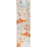 Sunset Modern Abstract Runner Rug