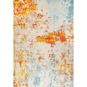 Sunset Modern Abstract Area Rug