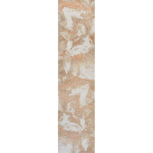 Petalo Abstract Two-Tone Modern Runner Rug