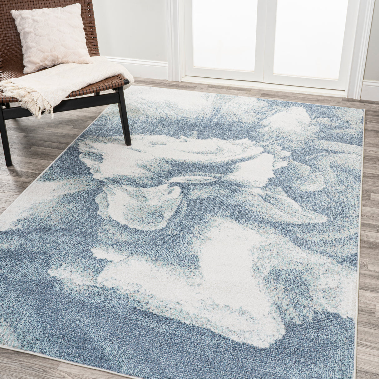Petalo-Abstract-Two-Tone-Modern-Area-Rug-Area-Rugs
