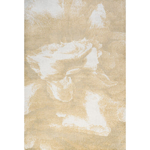 Petalo Abstract Two-Tone Modern Area Rug