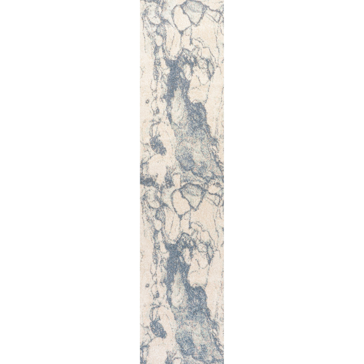 Marmo Abstract Marbled Modern Runner Rug