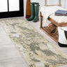 Marmo Abstract Marbled Modern Runner Rug