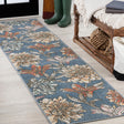 Giglio-Modern-Botanical-Flower-Runner-Rug-Runner-Rugs
