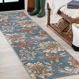 Giglio-Modern-Botanical-Flower-Runner-Rug-Runner-Rugs