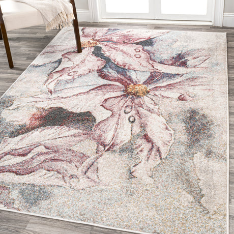 Pastello-Modern-Abstract-Muted-Flowers-Area-Rug-Area-Rugs