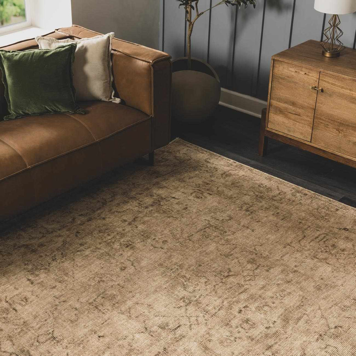 Fetscher I Vintage Medallion Area Rug