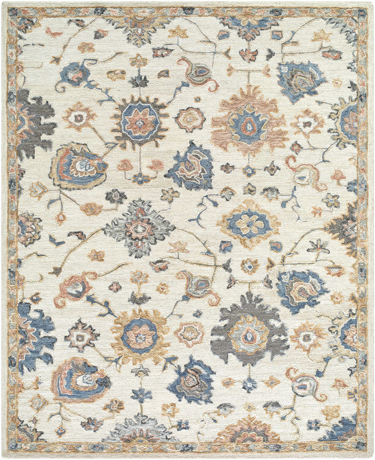 Candid Oushak Area Rug
