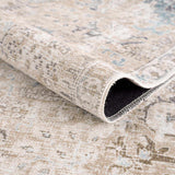 Beige Holi-4600 Washable Area Rug - Clearance