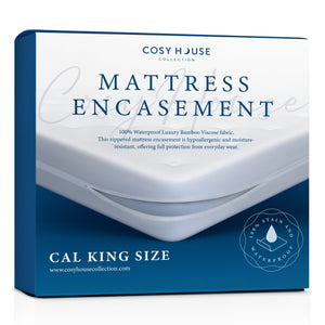 Luxury Zippered Bamboo Mattress Encasement