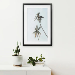 California Tropical Themed Wall Decor. Large Palm Trees