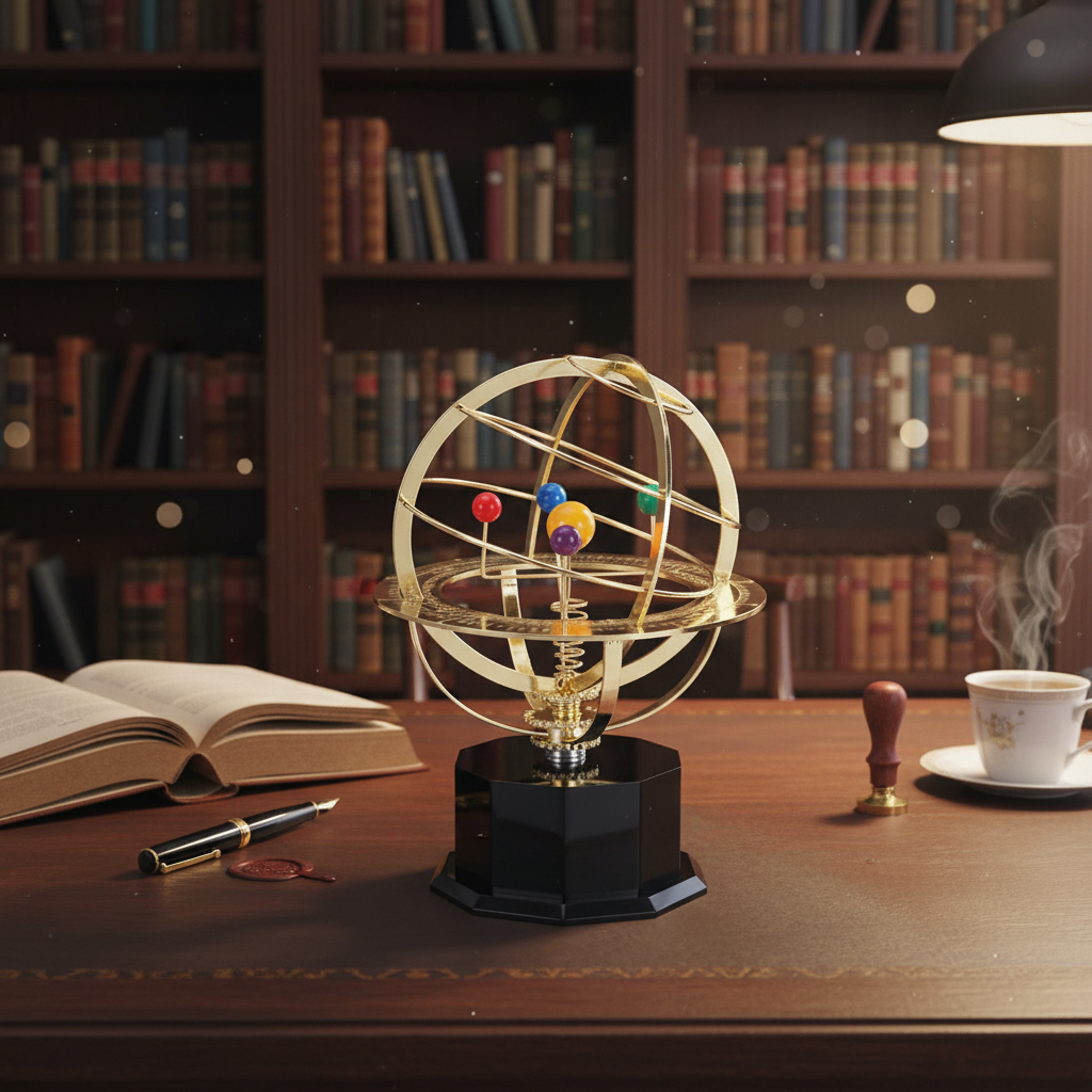 Solar System Orrery Model