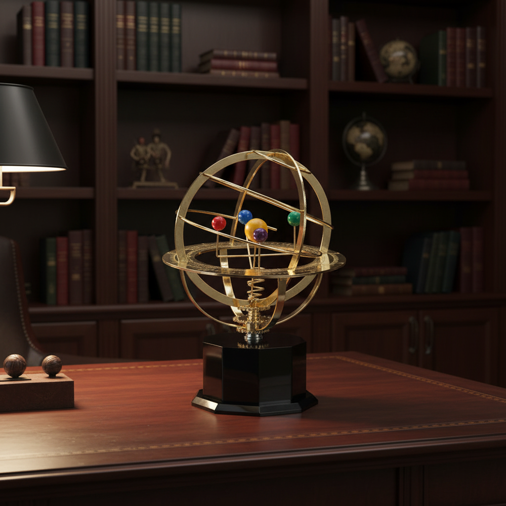 Solar System Orrery Model