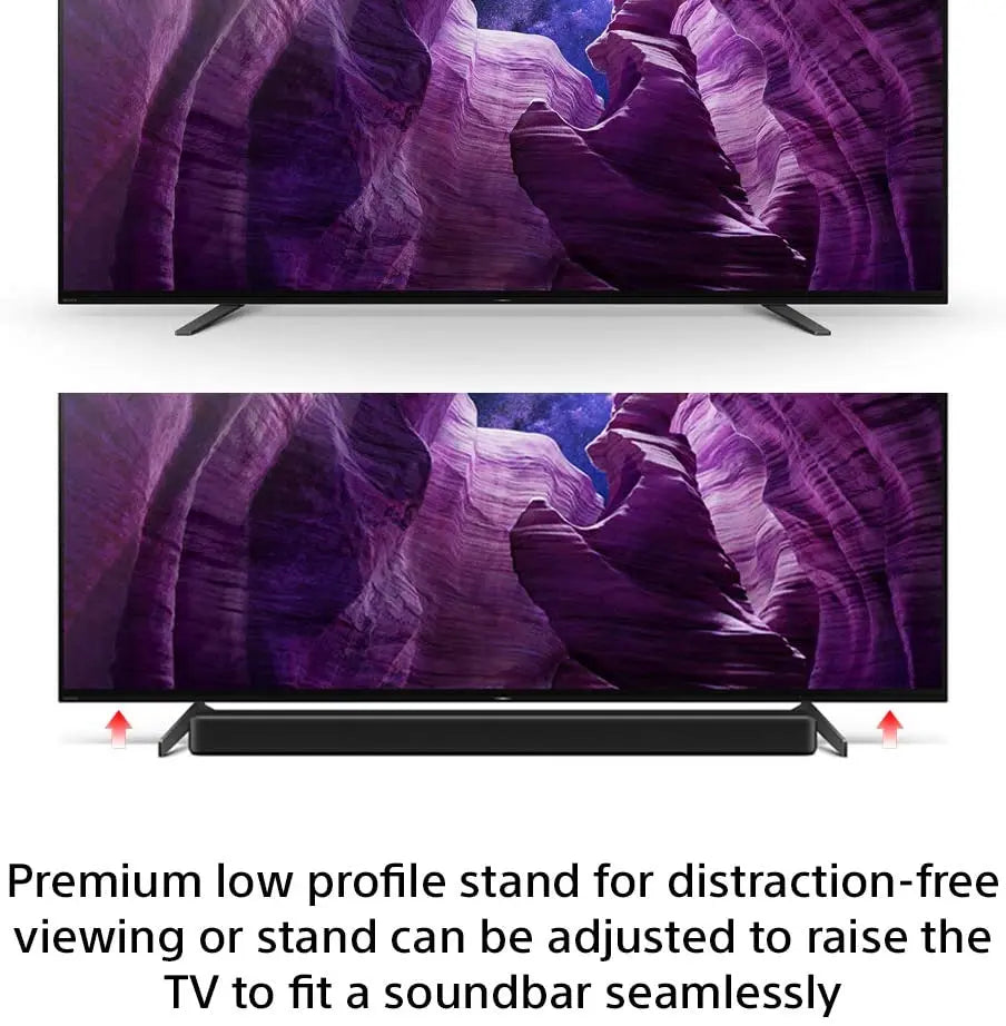 Certified Refurbished - Sony 55" Class A8H Series OLED 4K UHD Smart Android TV
