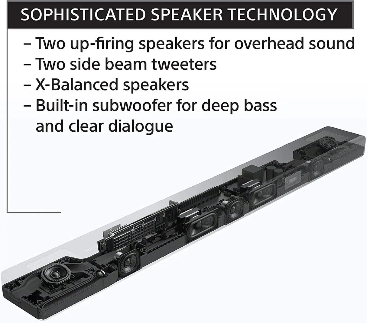Certified Refurbished - Sony HT-A5000 5.1.2ch Dolby Atmos Sound Bar