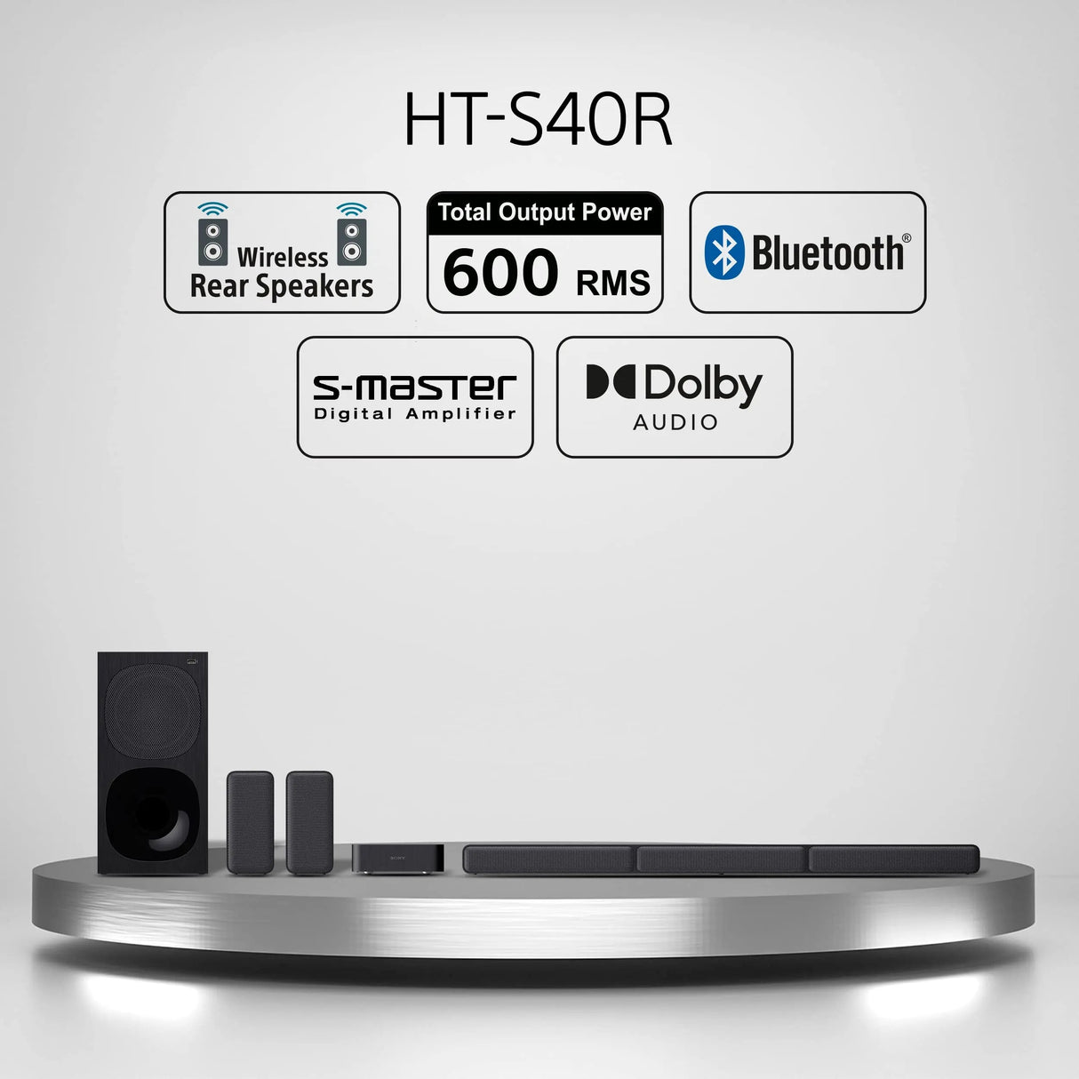 Certified Refurbished - Sony HTS40R 5.1ch Home Cinema Soundbar System