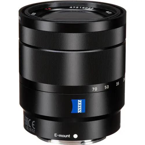 Certified Refurbished - Sony SEL1670Z Vario-Tessar T E 16-70mm F4 ZA OSS | Black