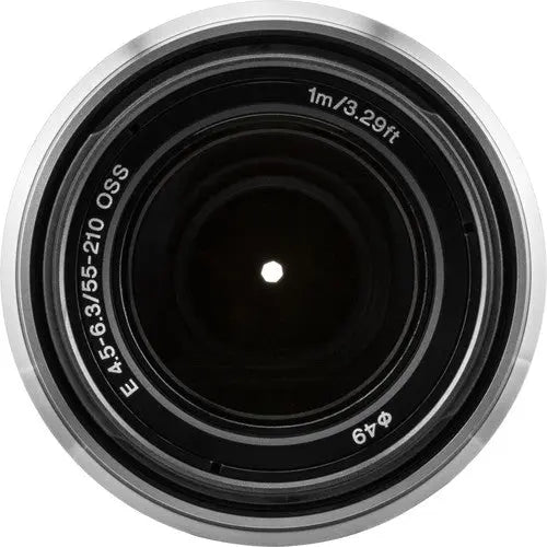 Certified Refurbished - Sony SEL55210 E 55-210mm F4.5-6.3 OSS E-mount Wide Zoom Lens - Silver