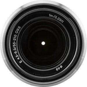Certified Refurbished - Sony SEL55210 E 55-210mm F4.5-6.3 OSS E-mount Wide Zoom Lens - Silver