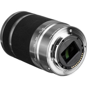 Certified Refurbished - Sony SEL55210 E 55-210mm F4.5-6.3 OSS E-mount Wide Zoom Lens - Silver