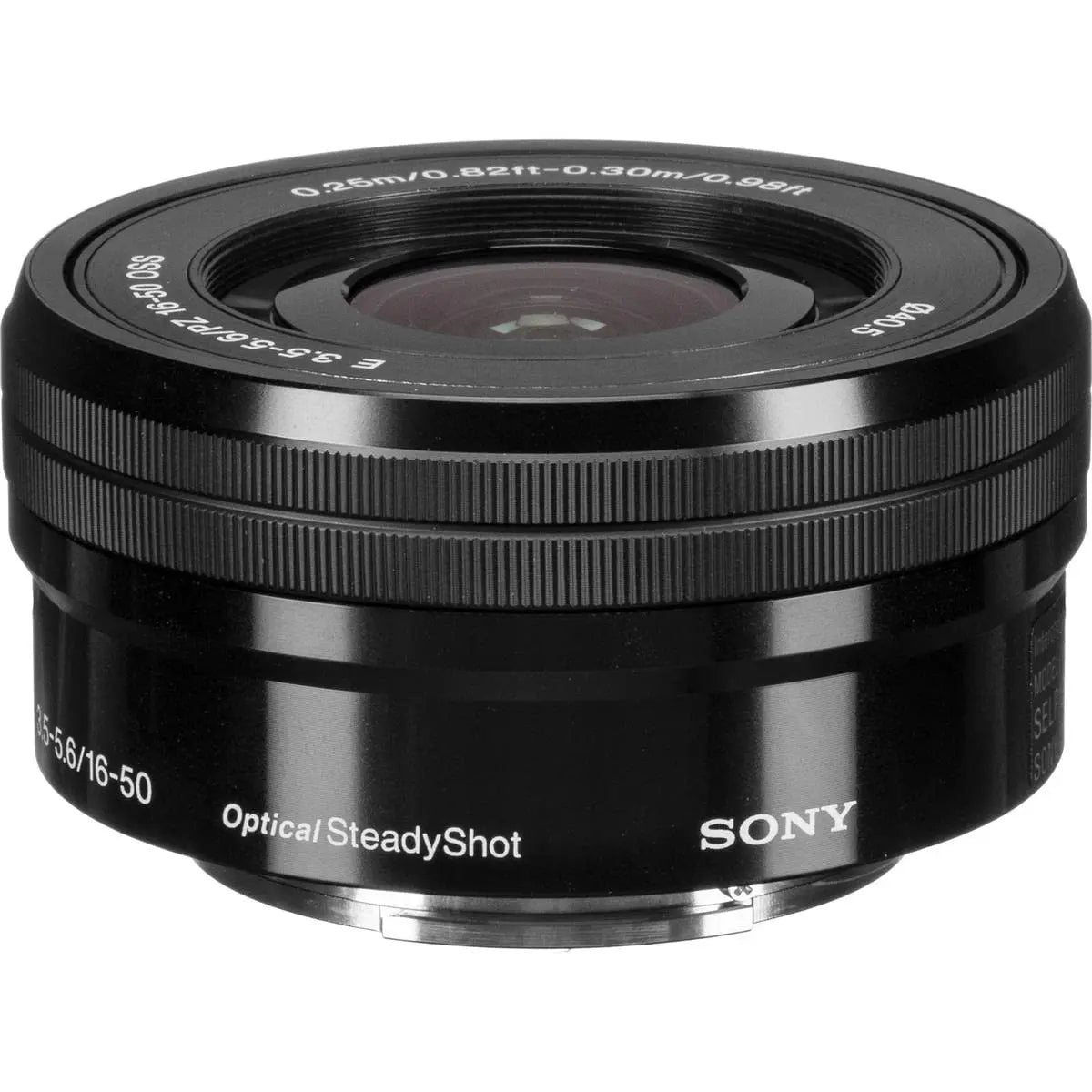 Certified Refurbished - Sony SELP1650 E PZ 16-50mm F3.5-5.6 OSS E-mount Power Zoom Lens