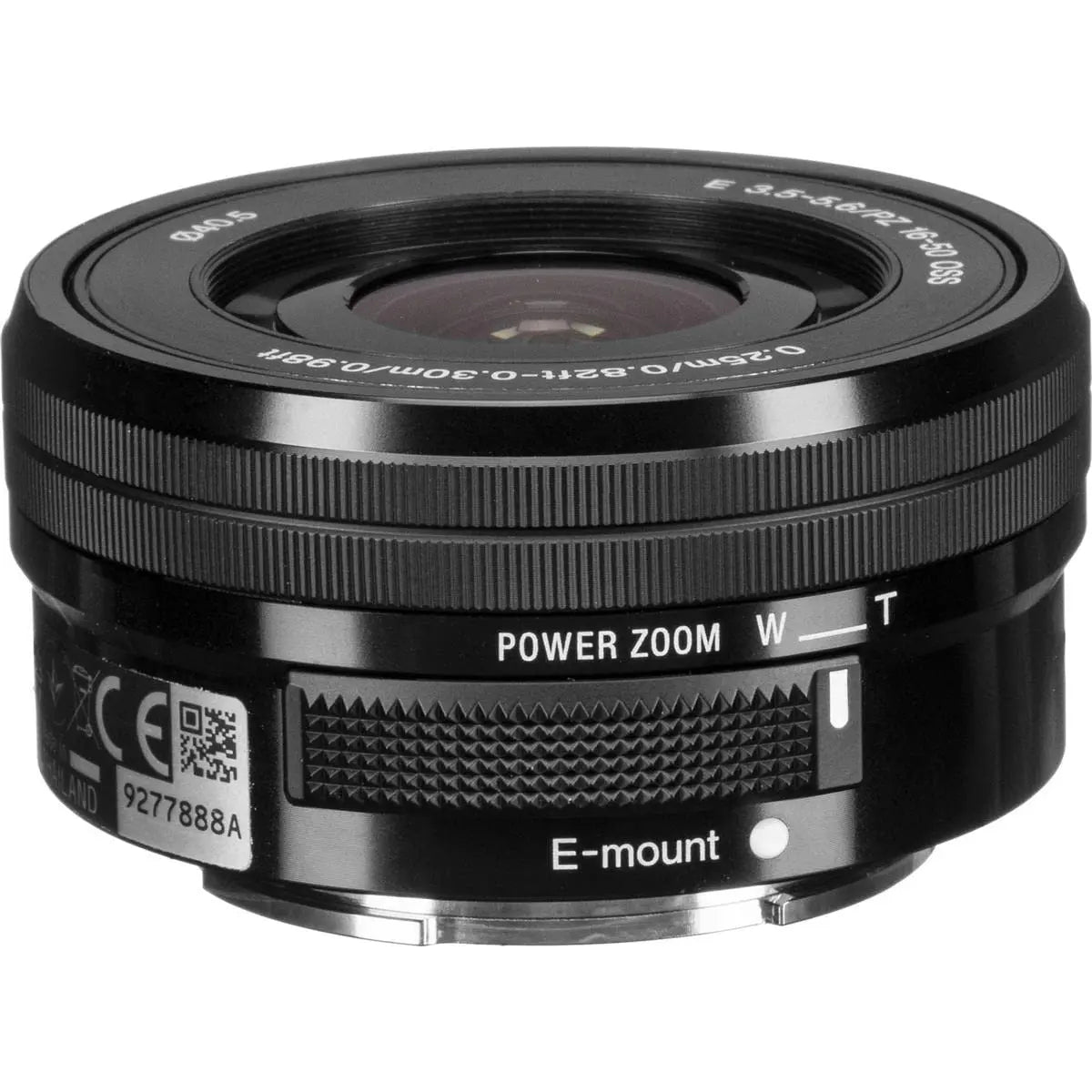 Certified Refurbished - Sony SELP1650 E PZ 16-50mm F3.5-5.6 OSS E-mount Power Zoom Lens