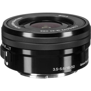 Certified Refurbished - Sony SELP1650 E PZ 16-50mm F3.5-5.6 OSS E-mount Power Zoom Lens