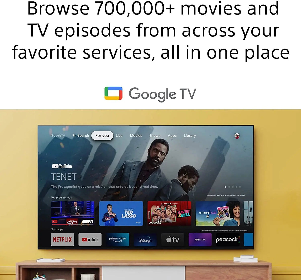 Certified Refurbished - Sony XR55A80J 55" Class BRAVIA XR OLED 4K Ultra HD Smart Google TV