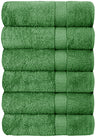 Set of 6 Hotel & Spa 100% Cotton Bath Towels 27x52 Inch
