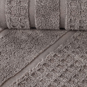 Napa Zero Twist Cotton Solid Waffle Honeycomb Bath Towel Set of 3 - Bath Towel by Superior Brand